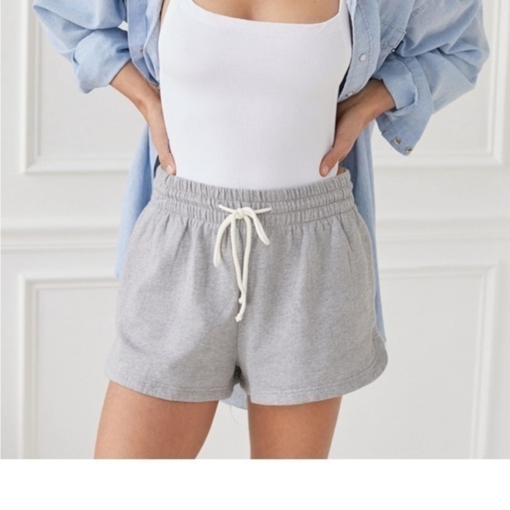 NWT Urban Outfitters Out from Under Ellie Sweatshort Grey Small Women deadstock